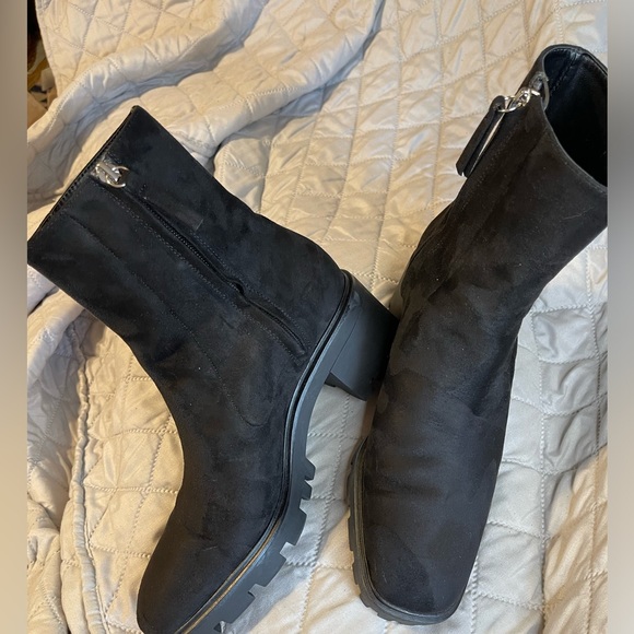 Zara combat style black boot size 39 - Picture 5 of 6